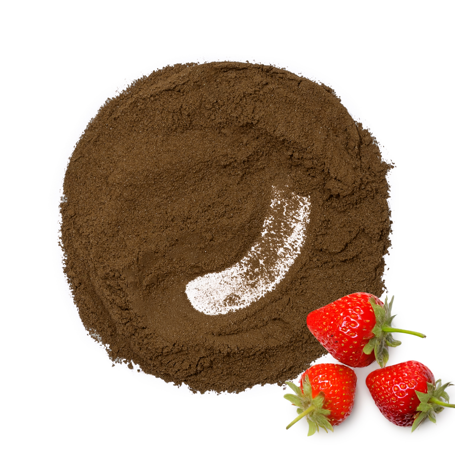 Strawberry Hojicha Powder Bag 250 g Hojicha Drink Mix front view