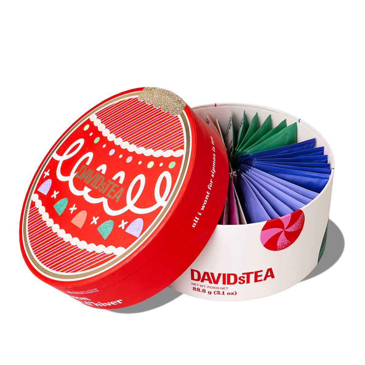 Teas the Season Sachet Tea Wheel