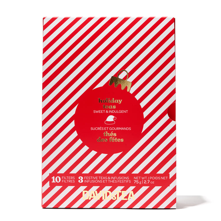 Coffret dégustation de 3 thés Thés des fêtes
