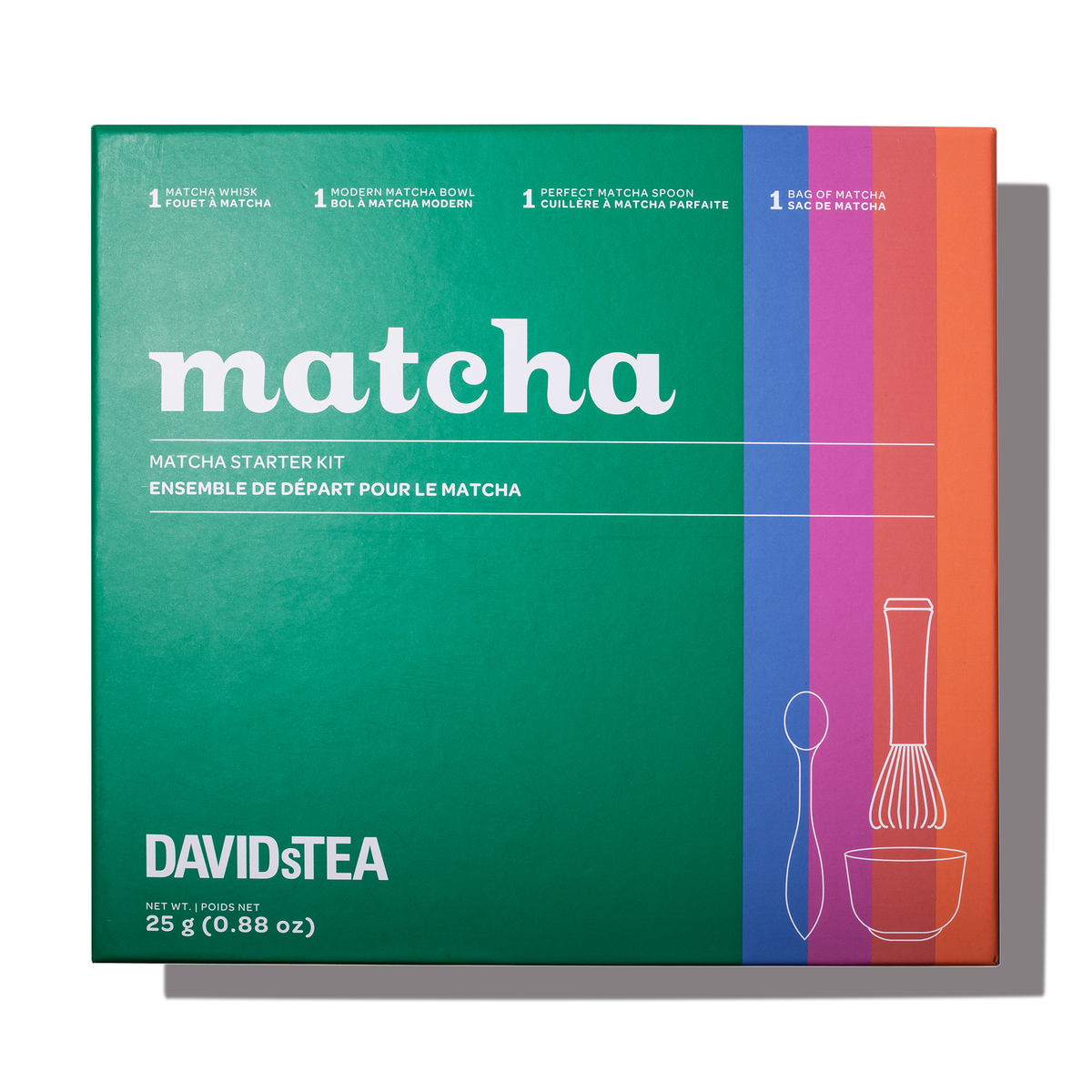 Traditional Matcha Starter Kit  front view