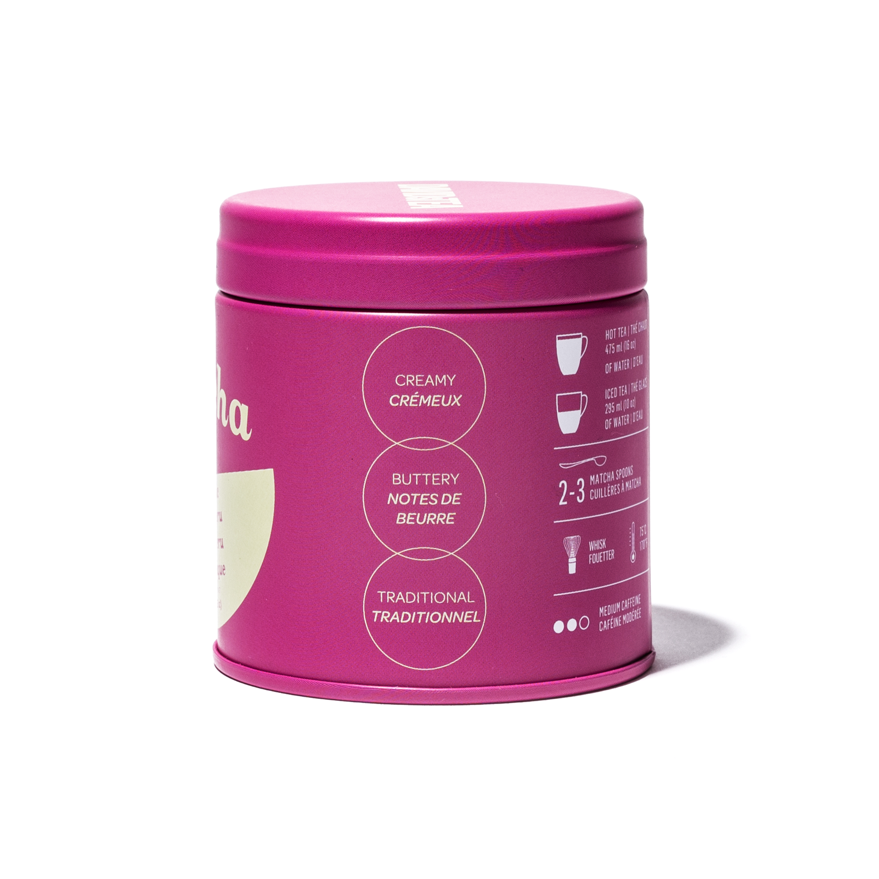 Organic Ceremonial Grand Cru Matcha Mini Tea Tin  detail