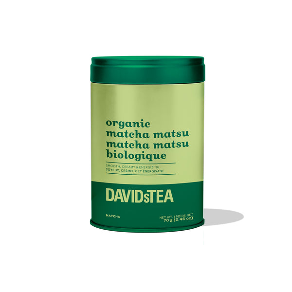 Organic Matcha Matsu Iconic Tin – DAVIDsTEA