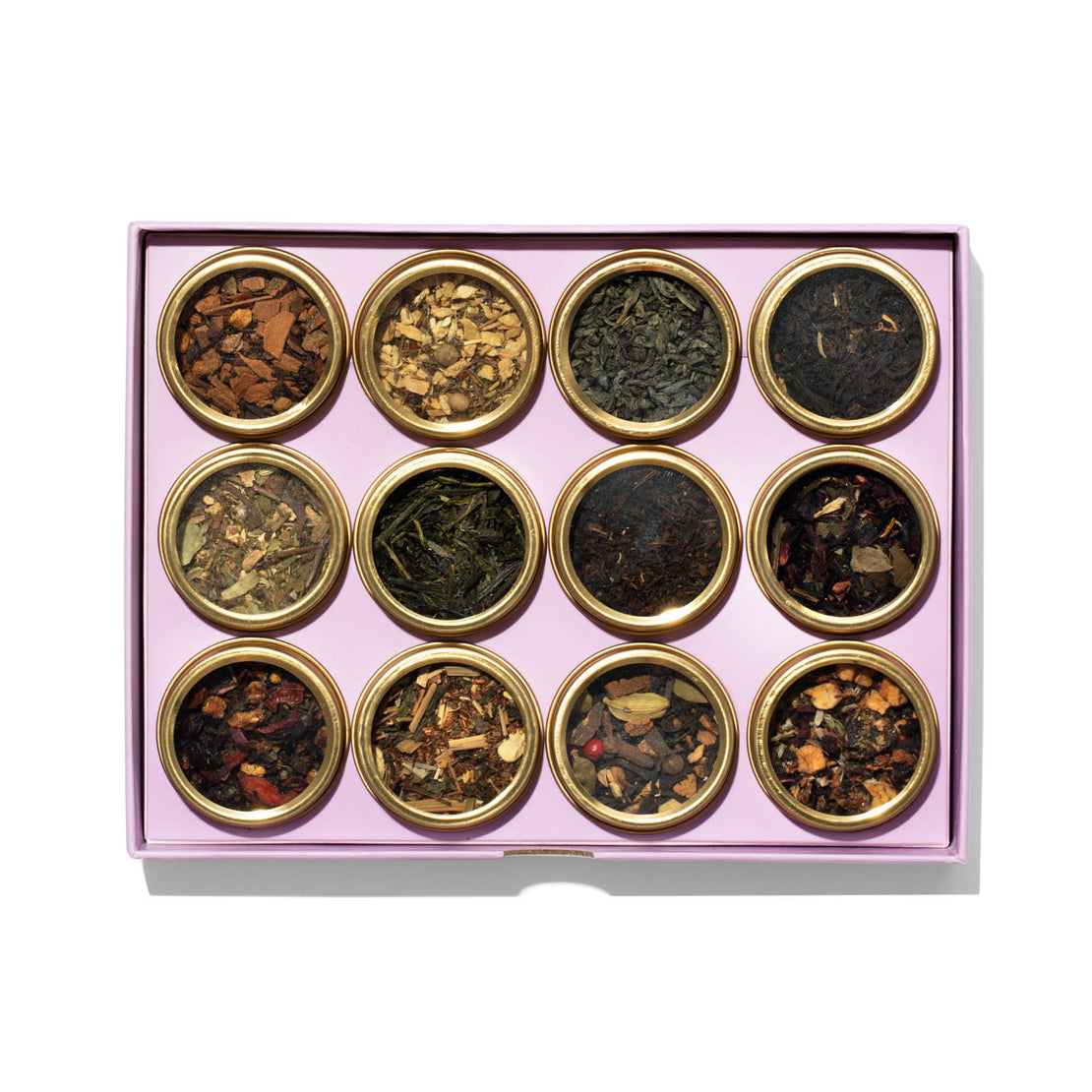 Coffret dégustation de 12 thés Thés biologiques