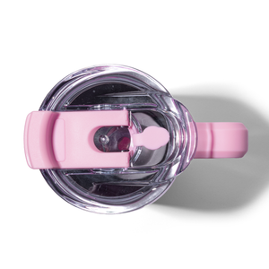 Pink Iridescent Thirsty Tumbler  detail