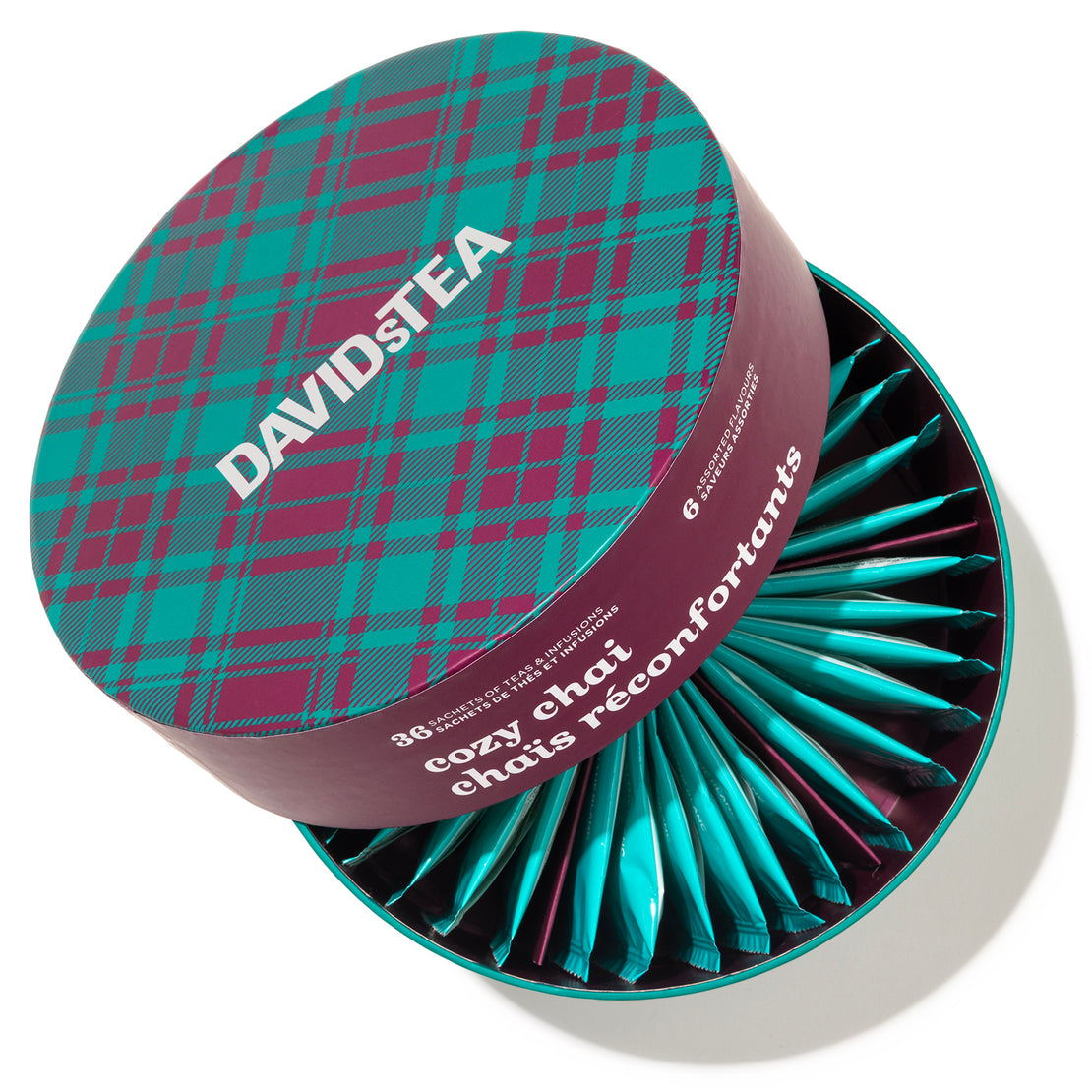 Chai Teas Sachet Tea Wheel