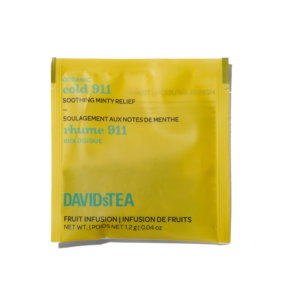 Organic Cold 911 Tea Pack of 25 Sachets