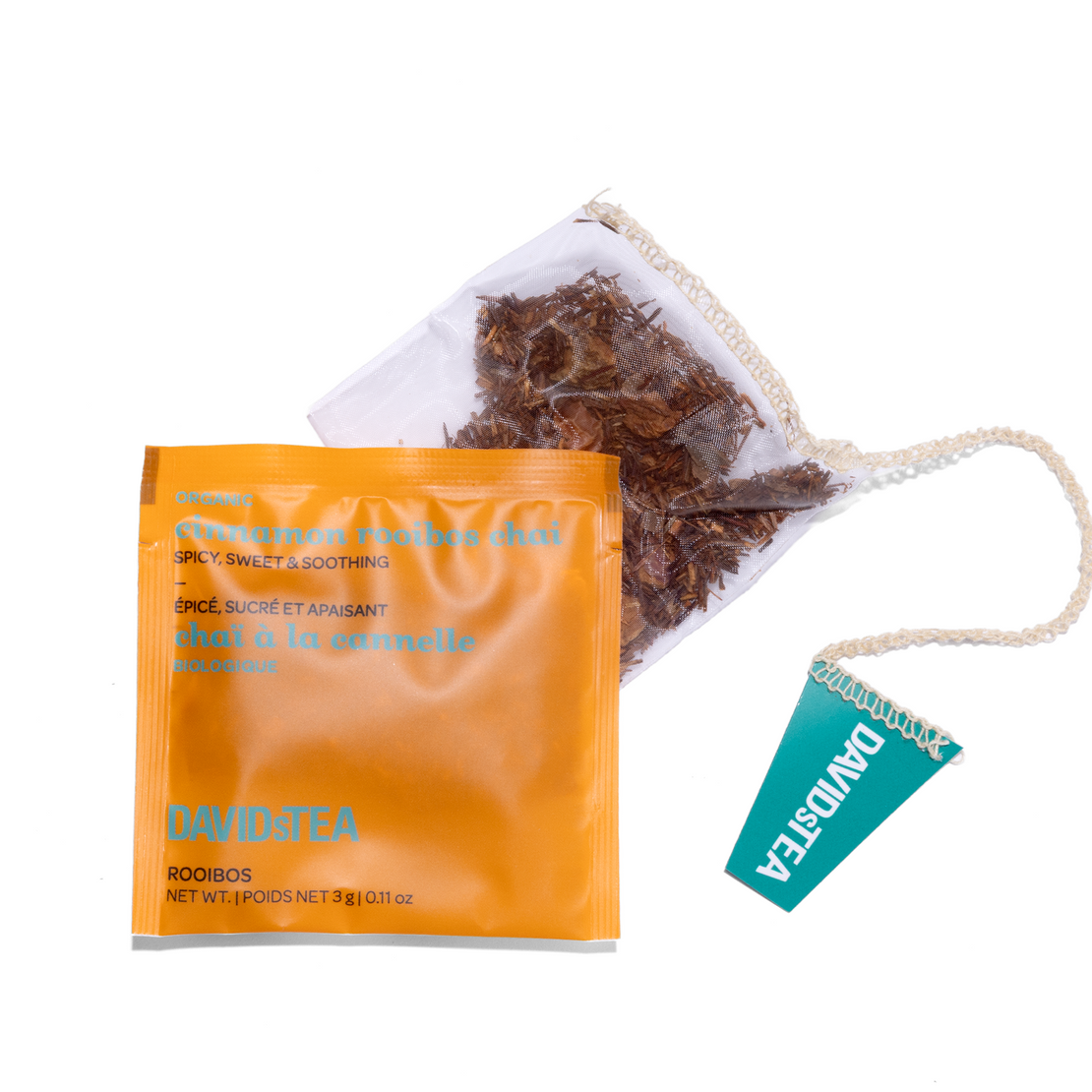 Organic Cinnamon Rooibos Tea Pack of 25 Sachets  secondary