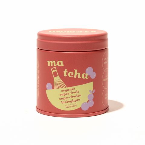Organic Super Fruit Matcha Mini Tea Tin | Tea - Prepacked Single
