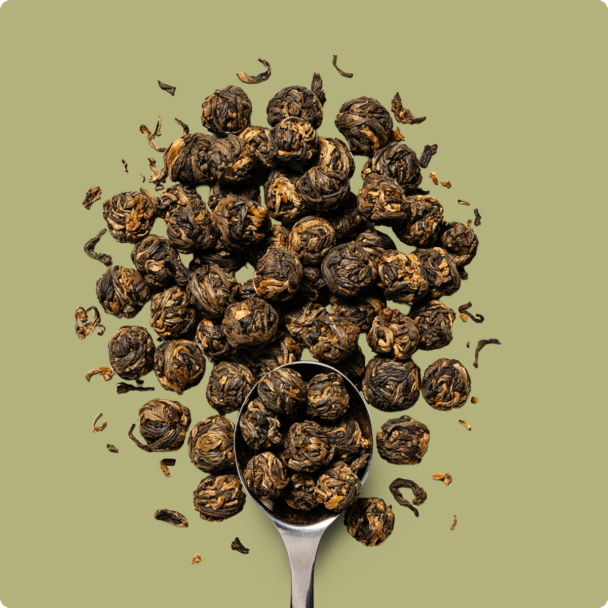 Organic Jasmine Black Pearls Tea