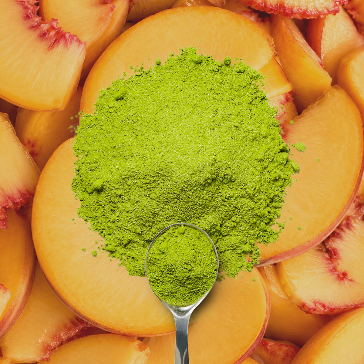 Organic Peach Matcha