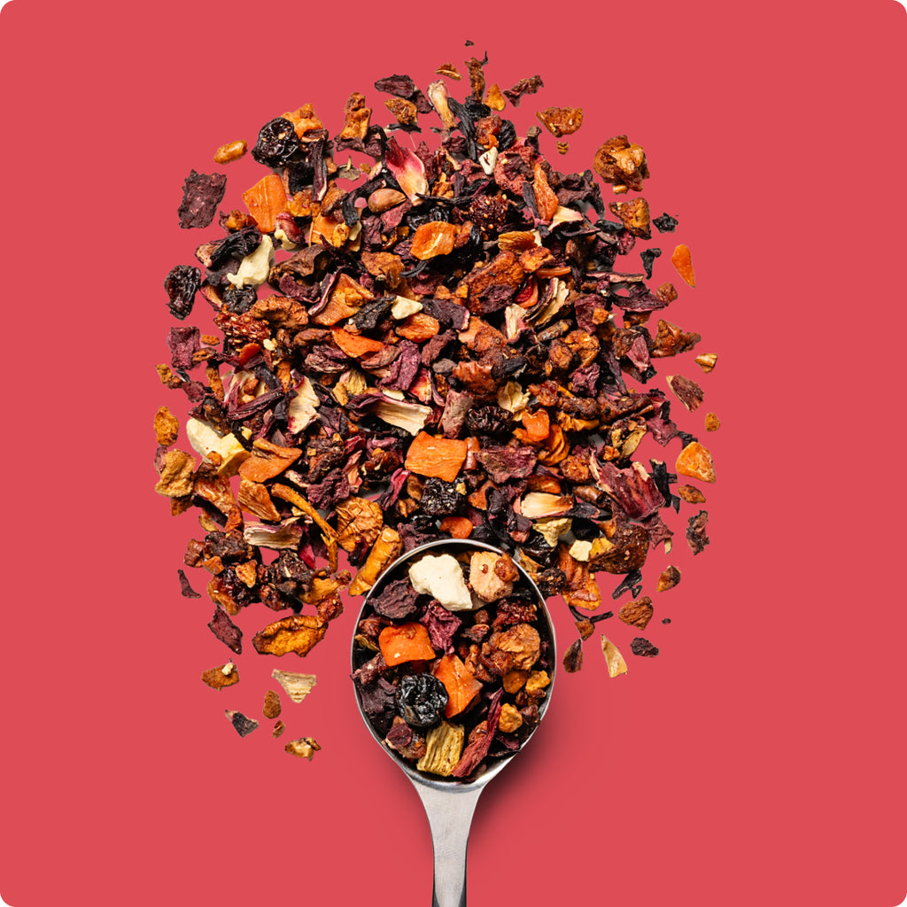 Strawberry Rhubarb Parfait Tea Printed Tin