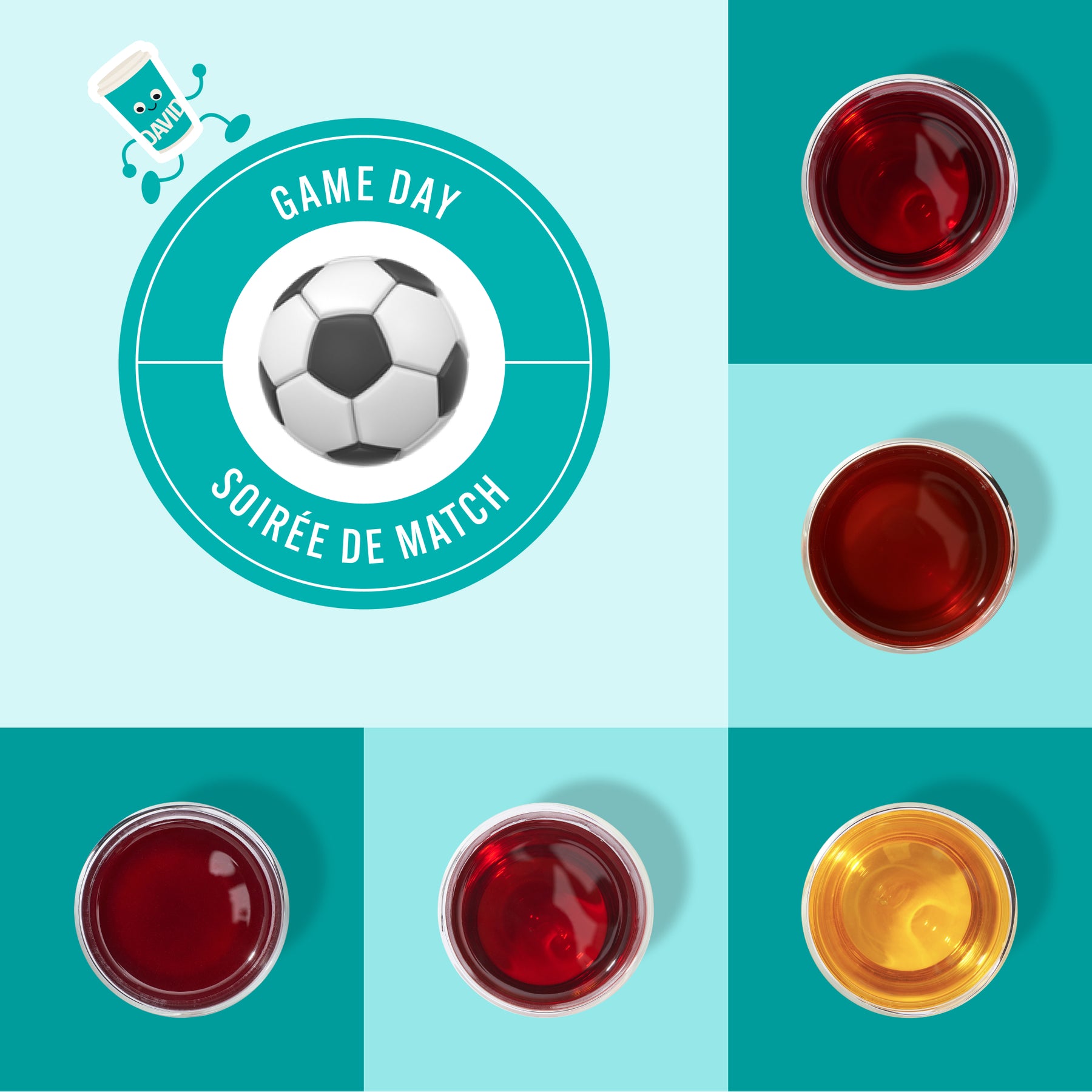 Offre valeur de thés Frénésie de jour de match