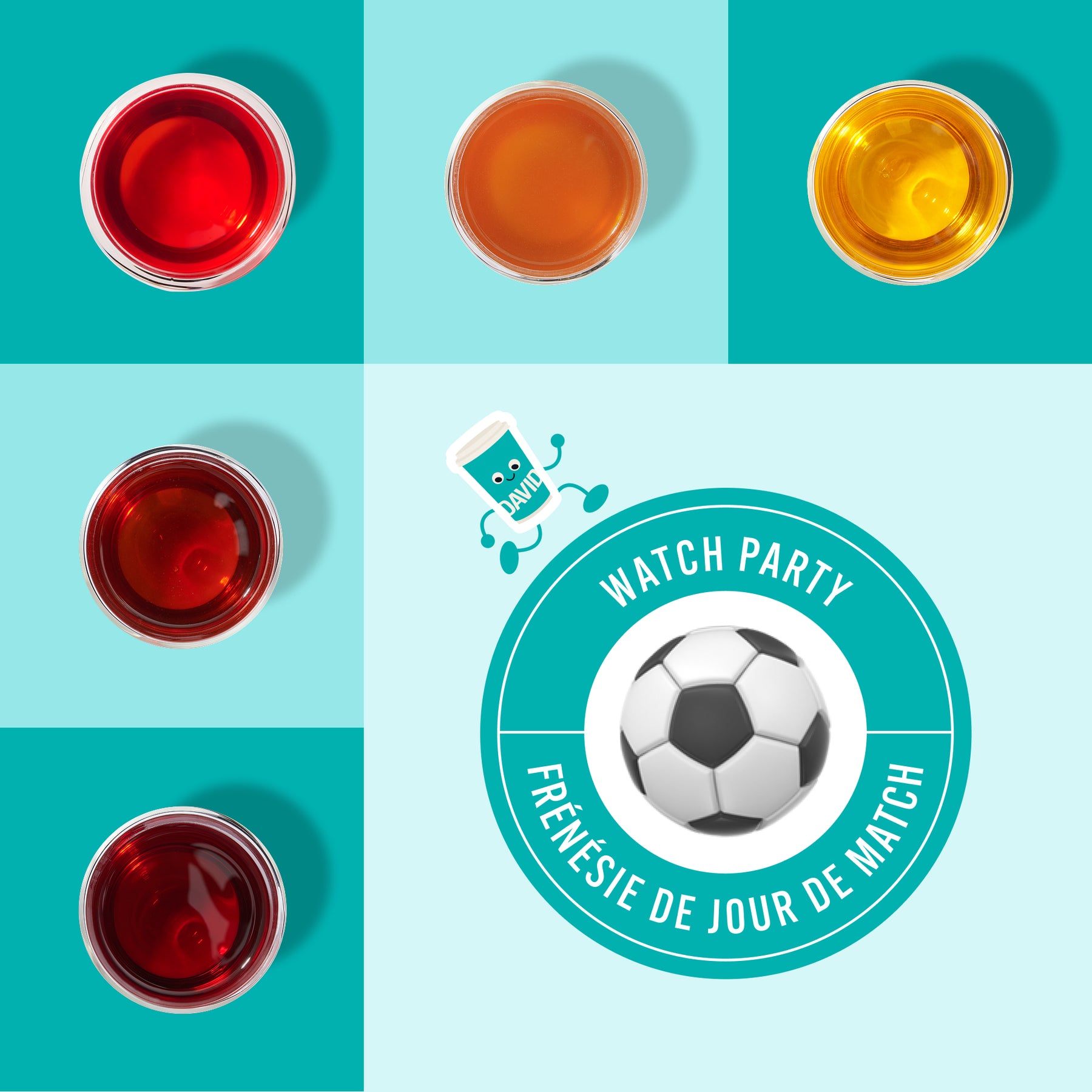 Offre valeur de thés Soirée de match sans caféine