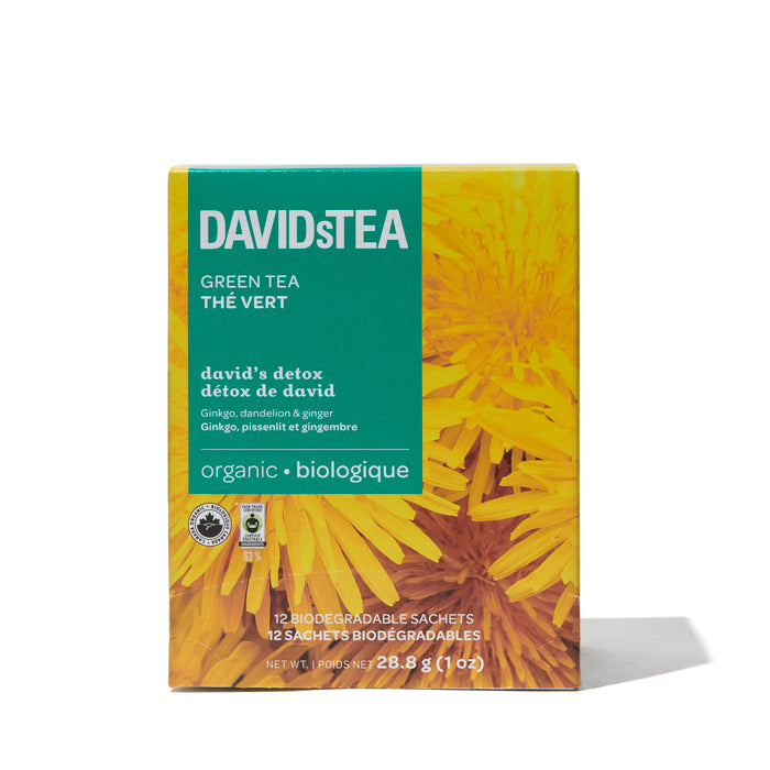 Organic David's Detox Tea Pack of 12 Sachets