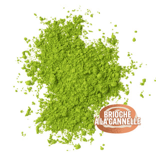 Matcha brioche à la cannelle biologique