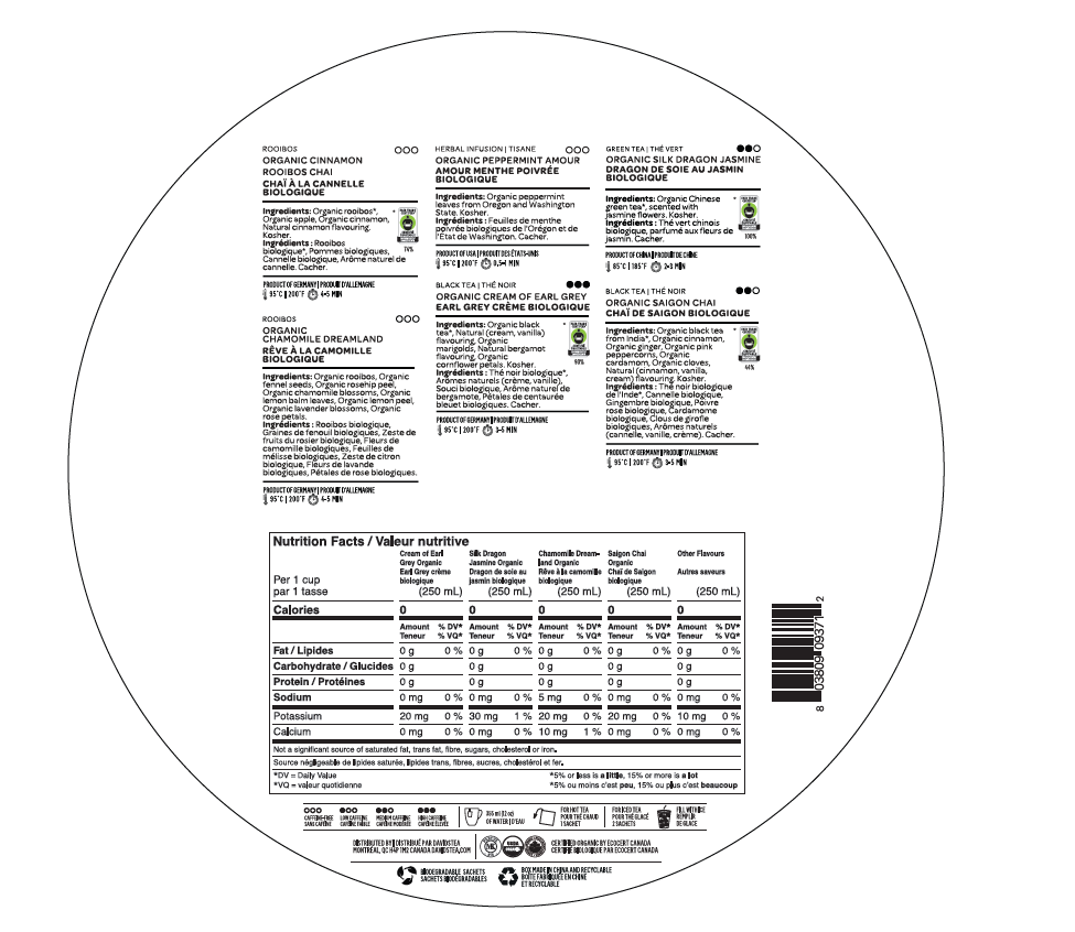 Classic Faves Sachet Tea Wheel  detail