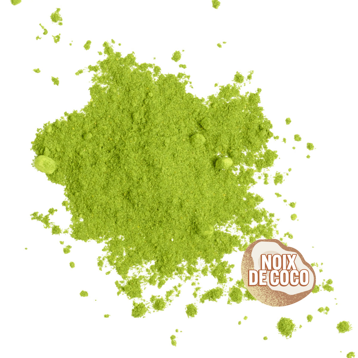Coconut matcha drink mix