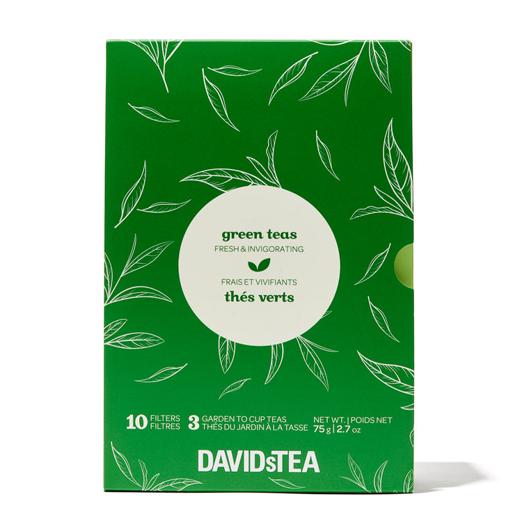 Coffrets de 3 thés Thés verts