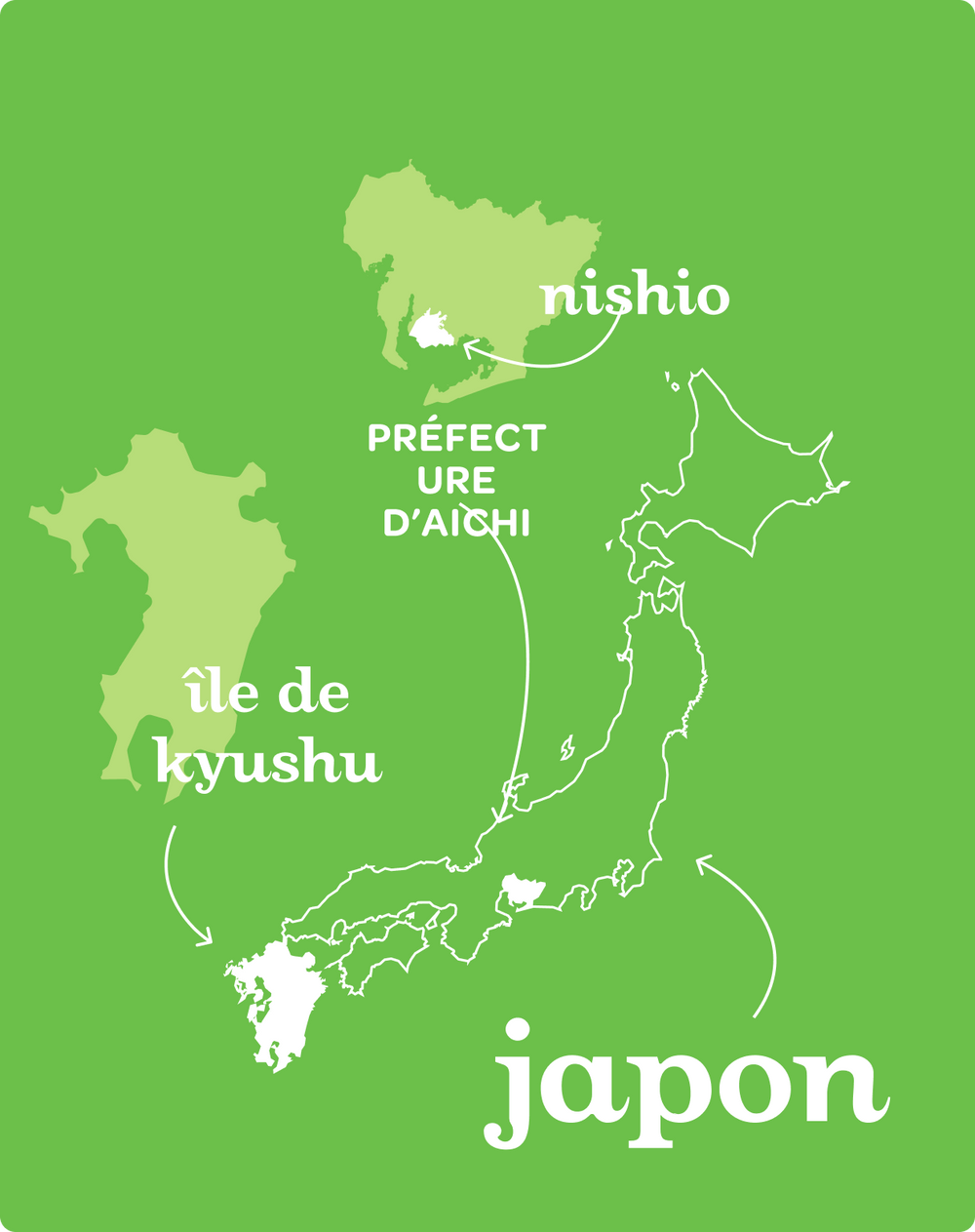 map japan french
