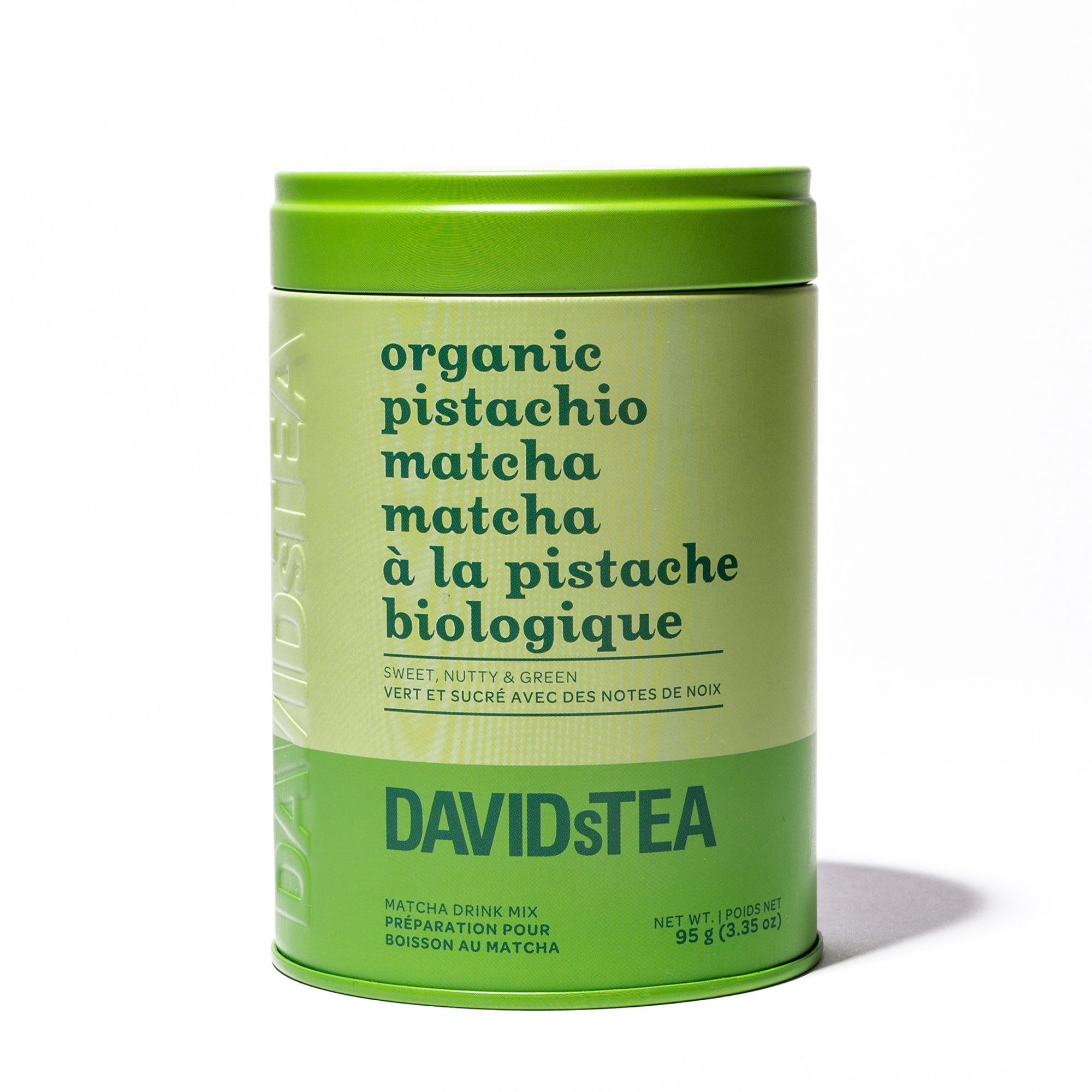 Organic Pistachio Matcha Tea Printed Tin – DAVIDsTEA