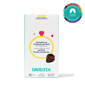 Strawberry Rhubarb Parfait Tea Pack of 15 Sachets